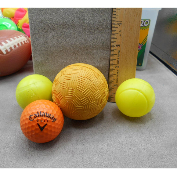 Outdoor Fun Lot: Sidewalk Chalk, Water Balloons, Balls, Water Gun - Picture 7 of 10